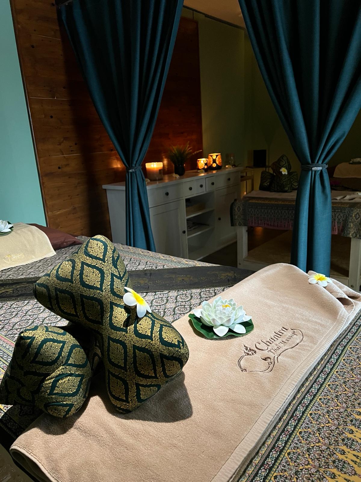 Chantra Massage Empfang